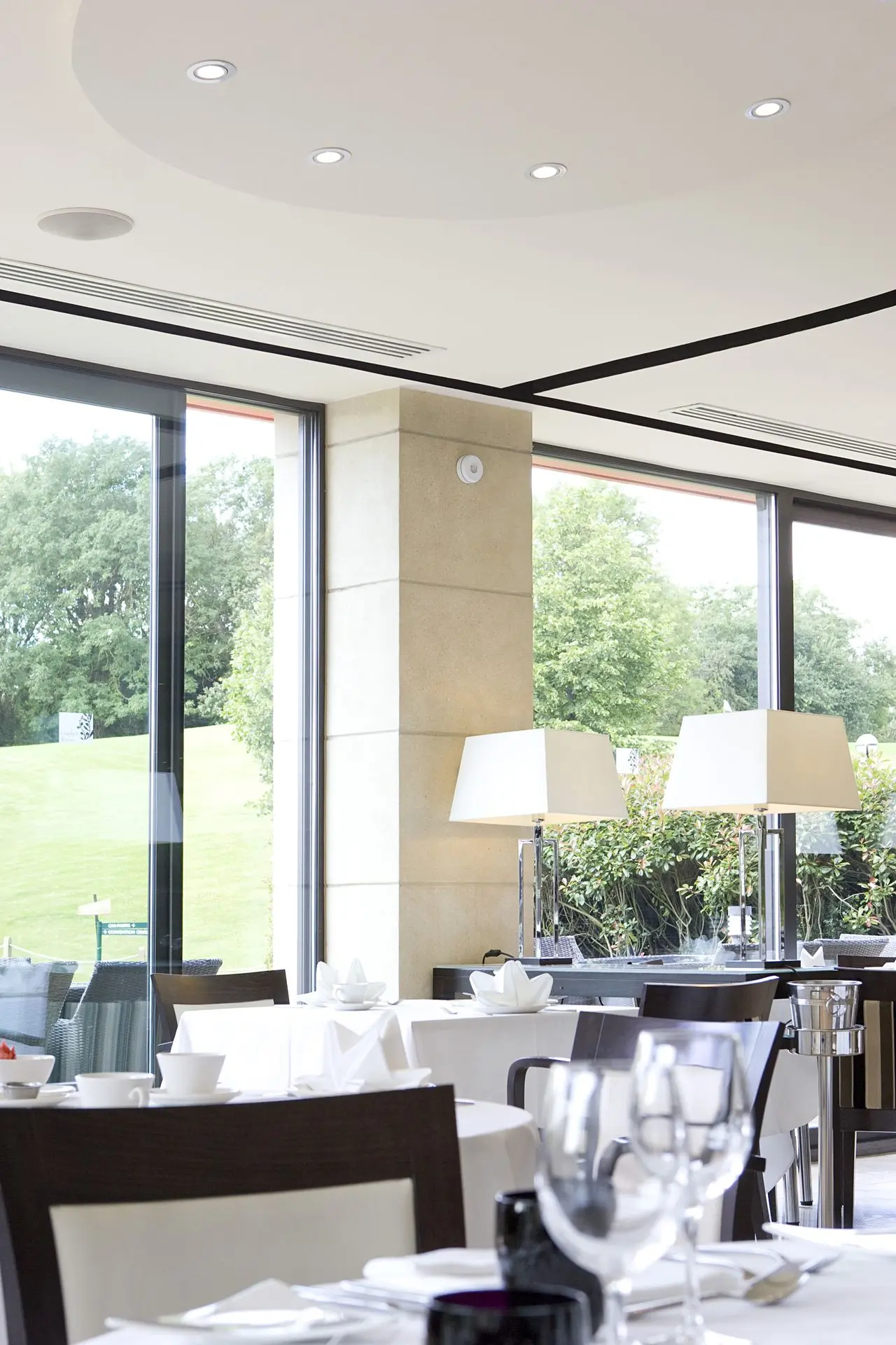 Eaton fire solista lx wall white restaurant application