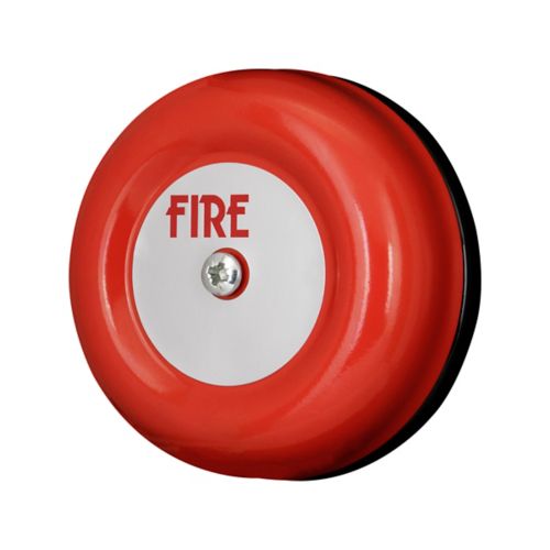 CFB6D24 (CPD Certified) 6 Inch Motorised Bell 24Vdc, Red