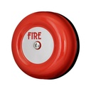 CFB6D24 (CPD Certified) 6 Inch Motorised Bell 24Vdc, Red