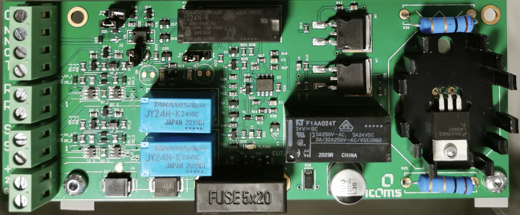 Circuit manager version 4 (0.5 & 2.4A) 2.5mm block