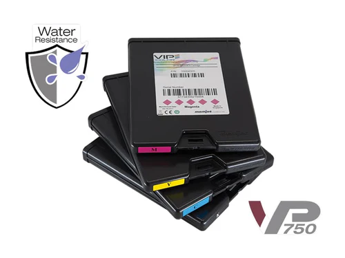 VIPColor VP750 Assy Ink Cartridge 1 Set Pack (Y+M+C+K+K)