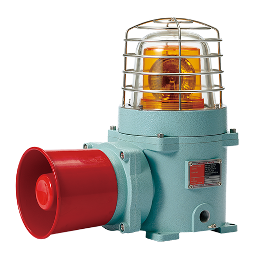 QLIGHT EX sounder beacon 230V with Amber lens