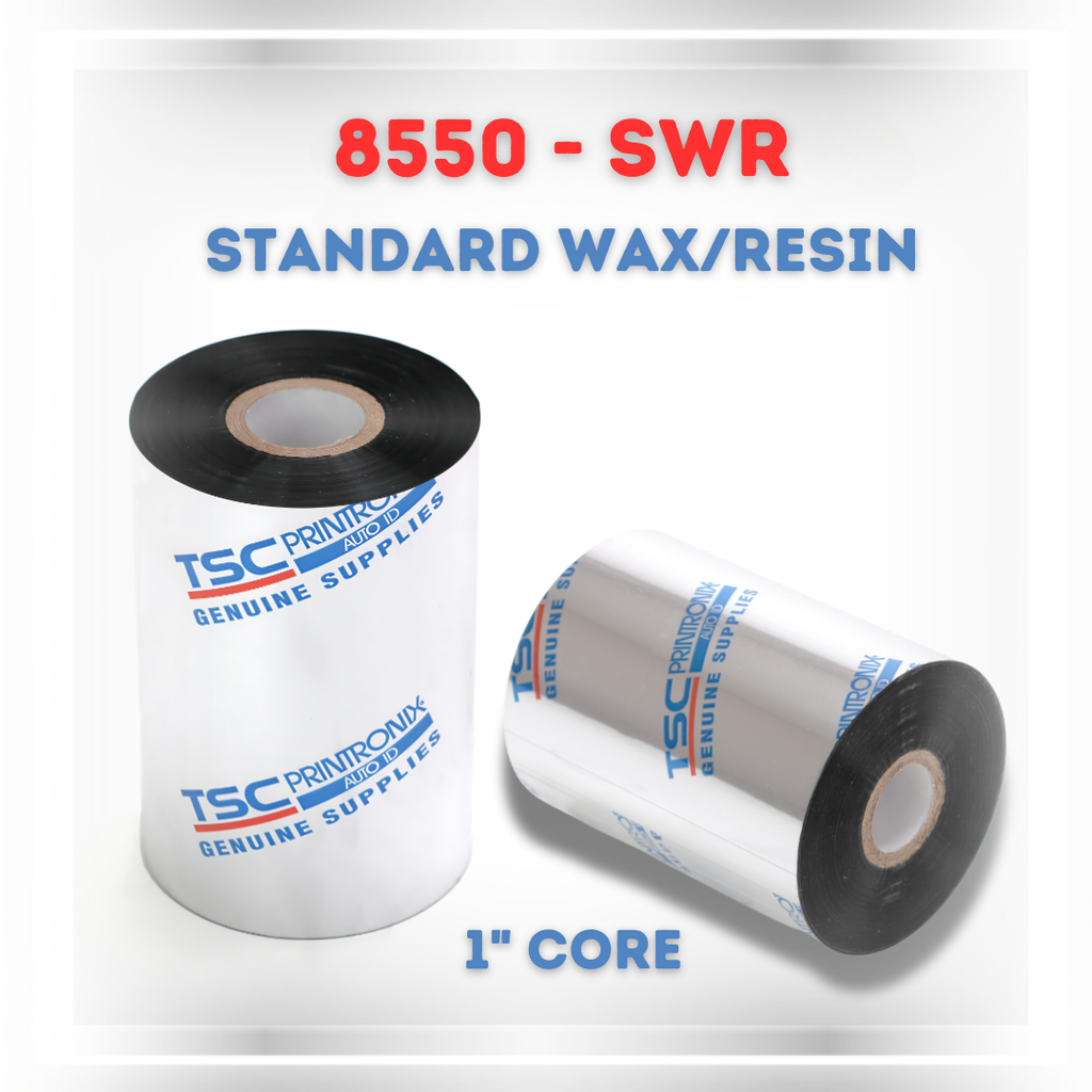 83mm x 450M 8550-SWR STANDARD WAX/RESIN,1"CORE,12 ROLLS/CTN