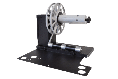 External Rewinder 01A-SW Switch for label rolls inside - outside with printer Plate for printer VP7XX