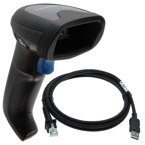 QuickScan QD2500, 2D, multi-IF, Digimarc, kit (USB), black