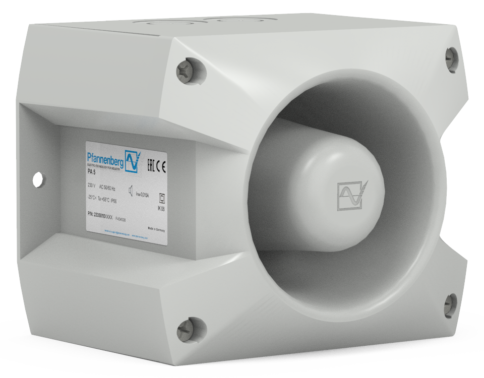 PA 5 10-57DC EN54 RAL9003