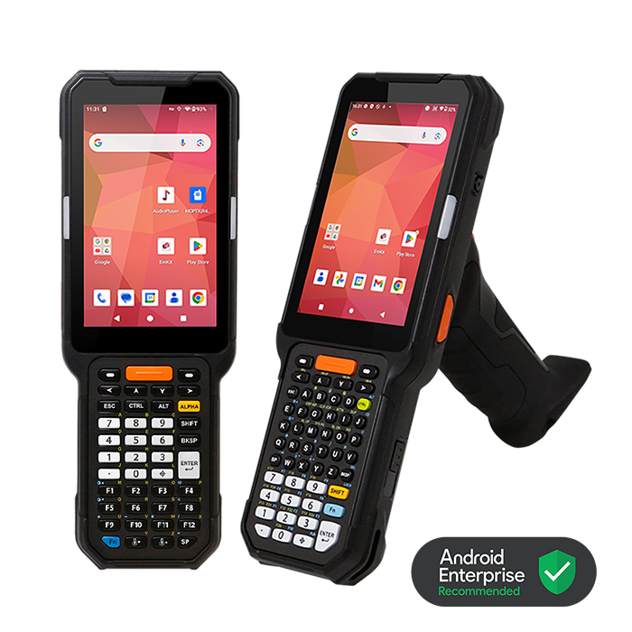 Point Mobile PM452 - 4G, Wi-Fi 6E, 2D EX30, Alpha-Numeric, EXT Battery, Android 13