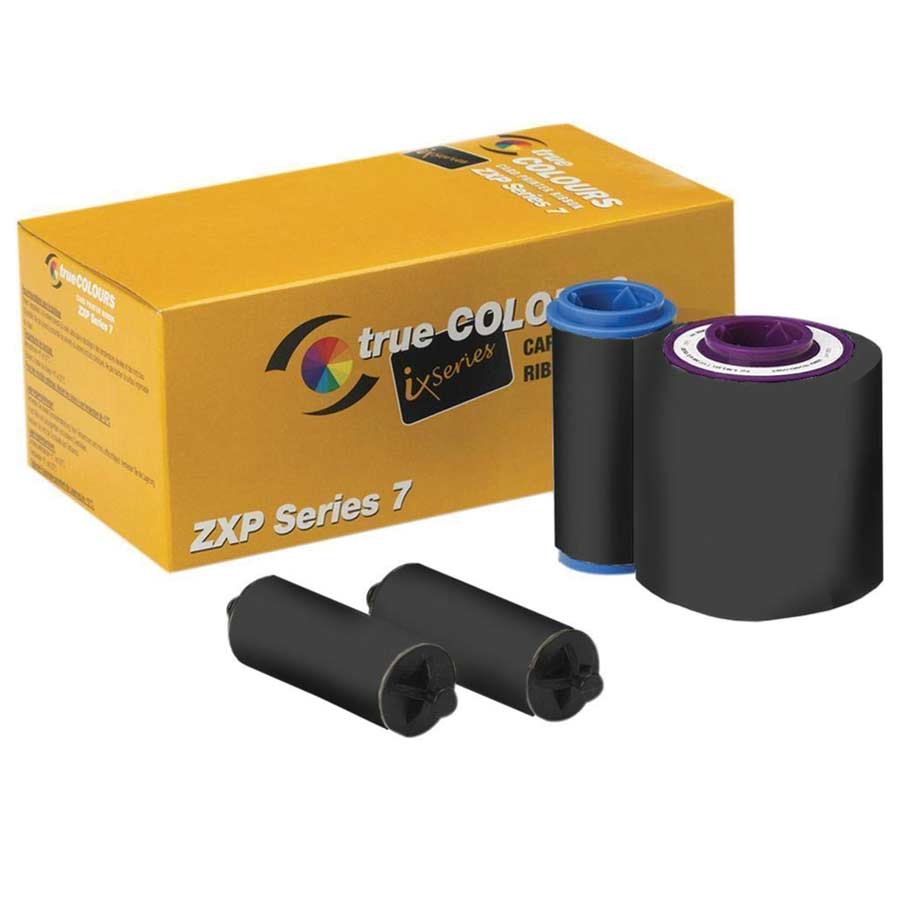 Monochrome black Ribbon (5000 images) for ZXP 7