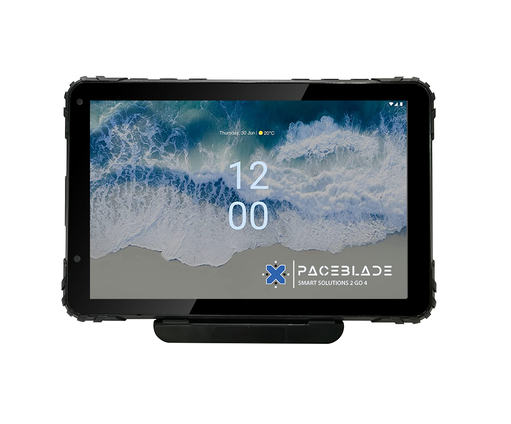 PaceBlade MDT-801 Android 14, 4G, WiFi, BT, CAM, GPS, Vehicle Basics cradle (no interfacing), 1000 Nits screen Anti-glare
