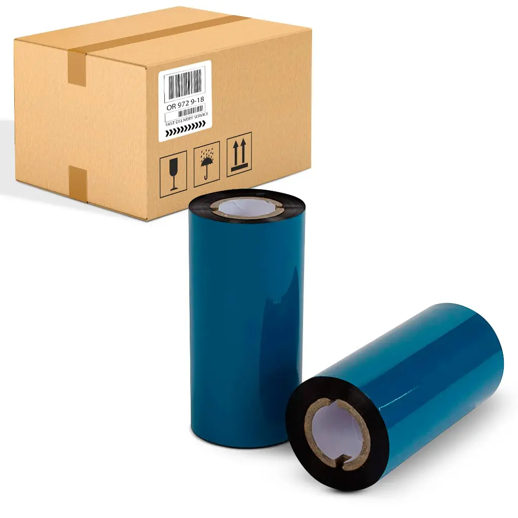 Ribbon Wax Premium 220mm x 300M Outside 1"core (Box of 15)
