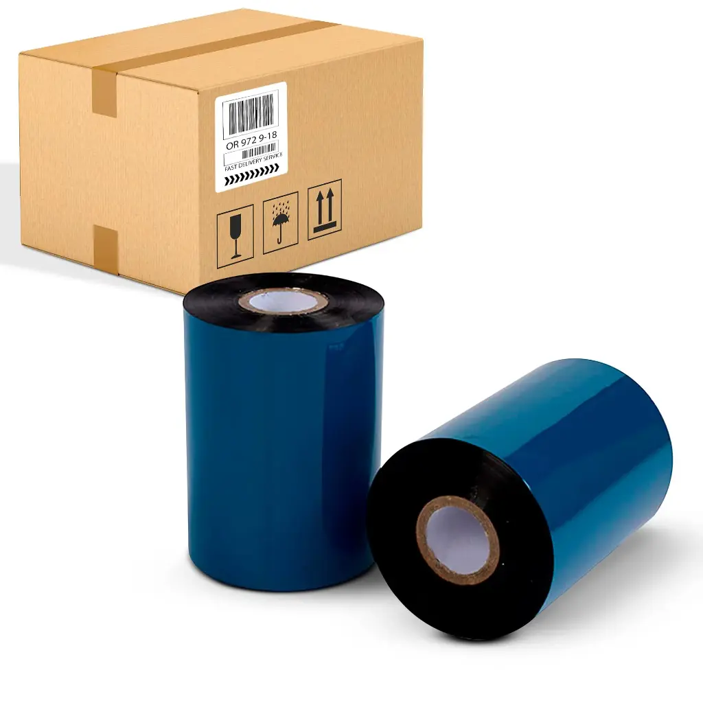 Ribbon Wax Premium 140mm x 450M Outside 1"core (Box of 12)