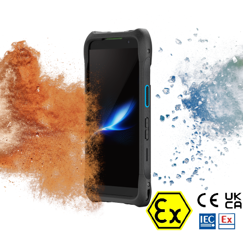 Bluebird S70 ATEx IEC&UK, 2D (SE4770), Wi-Fi, BT (BLE), eSIM, 5G, GPS, NFC, USB-C, RAM 6 GB, Flash 64 GB, Android