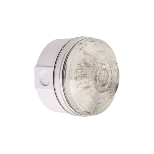 [X195-05WH-SB-05] INDUSTRIAL XENON BEACON 180-250V AC CLEAR- 5.0J - 110mA