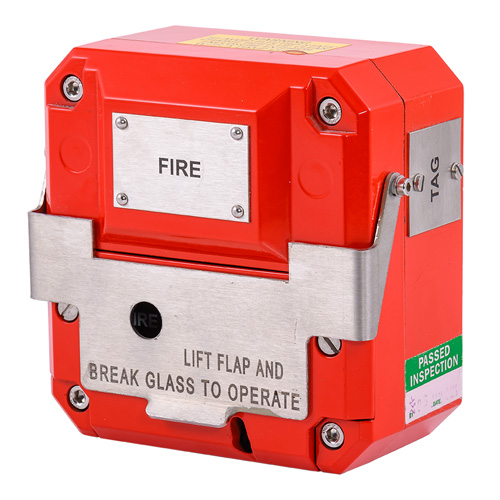 [BGEB4A6A24DSN7R] MEDC BG Break Glass - Atex manual call point (Red)